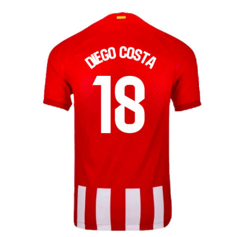 2023-2024 Atletico Madrid Home Shirt (Diego Costa 18)