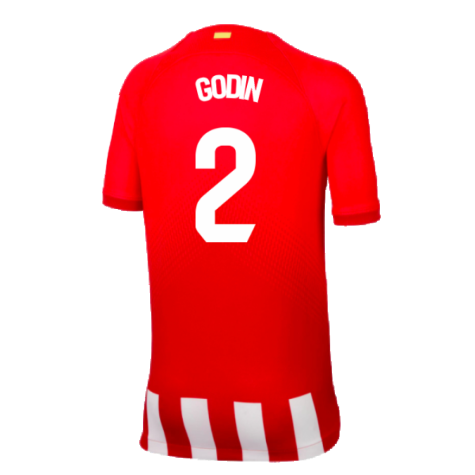 2023-2024 Atletico Madrid Home Shirt (Kids) (Godin 2)