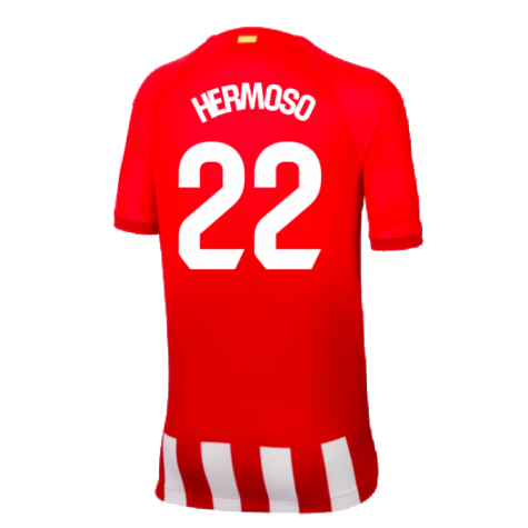 2023-2024 Atletico Madrid Home Shirt (Kids) (Hermoso 22)