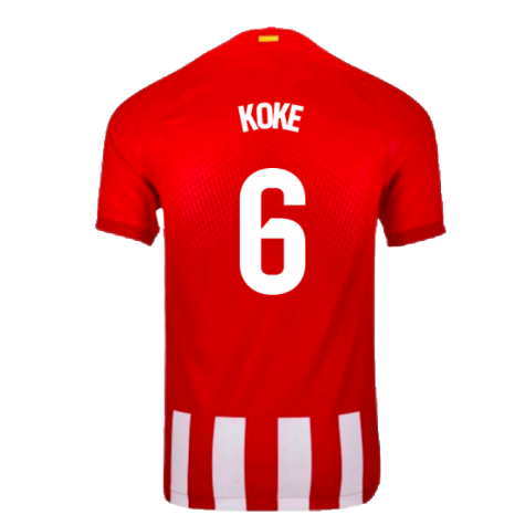 2023-2024 Atletico Madrid Home Shirt (Koke 6)