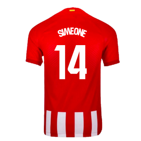 2023-2024 Atletico Madrid Home Shirt (Simeone 14)