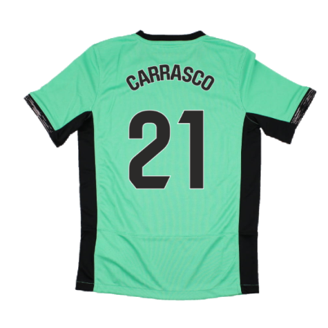 2023-2024 Atletico Madrid Third Shirt (Kids) (Carrasco 21)