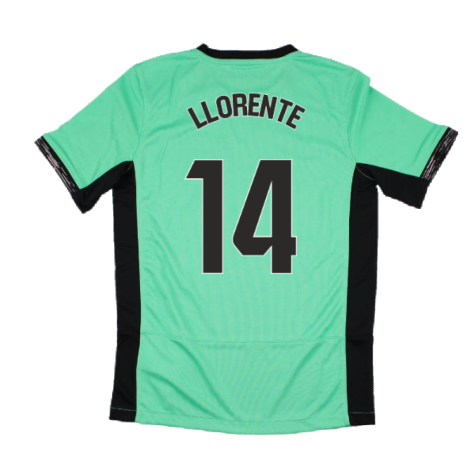 2023-2024 Atletico Madrid Third Shirt (Kids) (Llorente 14)