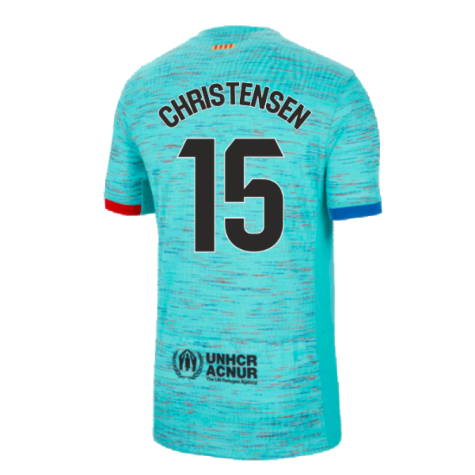 2023-2024 Barcelona Authentic Third Shirt (Christensen 15)