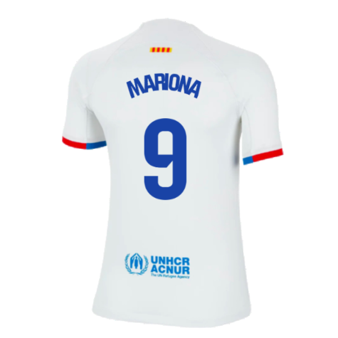 2023-2024 Barcelona Away Shirt (Kids) (Mariona 9)