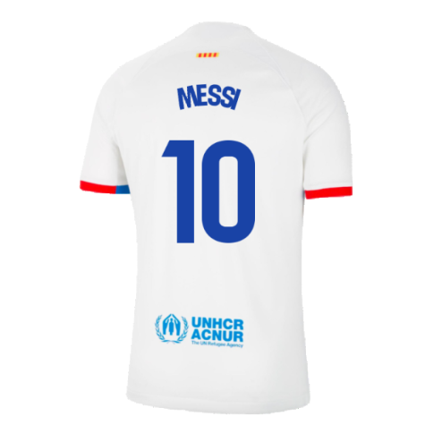 2023-2024 Barcelona Away Shirt (Messi 10)