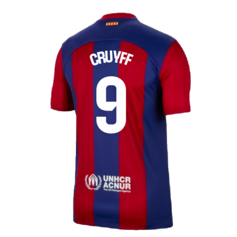 2023-2024 Barcelona Home Shirt (Cruyff 9)