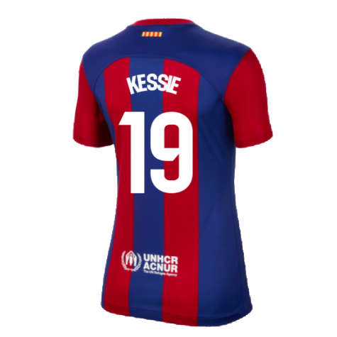 2023-2024 Barcelona Home Shirt (Ladies) (Kessie 19)