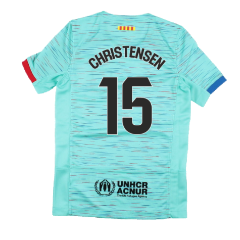 2023-2024 Barcelona Third Shirt (Kids) (Christensen 15)