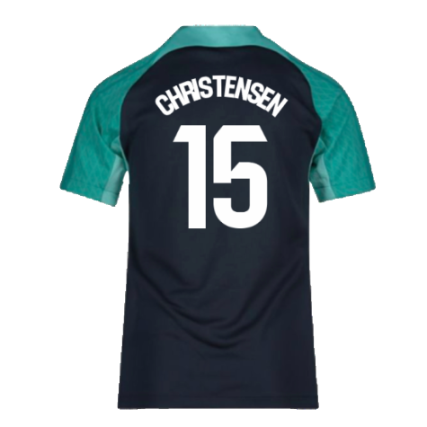 2023-2024 Barcelona Training Shirt (Thunder) - Kids (Christensen 15)