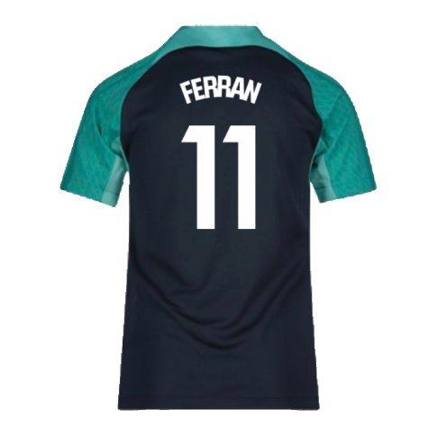 2023-2024 Barcelona Training Shirt (Thunder) - Kids (Ferran 11)