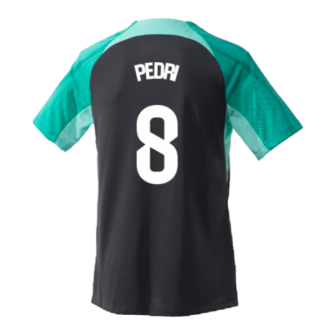 2023-2024 Barcelona Training Shirt (Thunder) (Pedri 8)