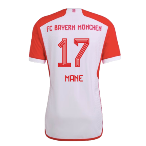 2023-2024 Bayern Munich Authentic Home Shirt (Mane 17)