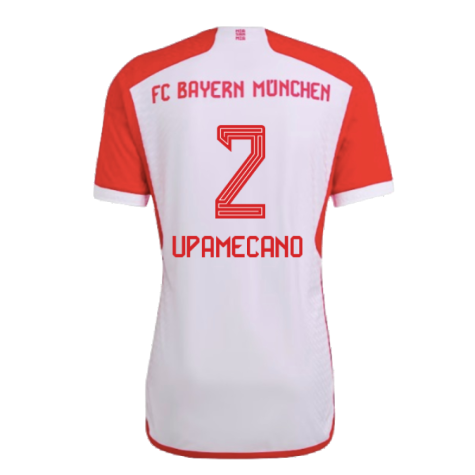 2023-2024 Bayern Munich Authentic Home Shirt (Upamecano 2)