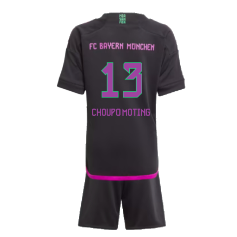 2023-2024 Bayern Munich Away Mini Kit (Choupo Moting 13)