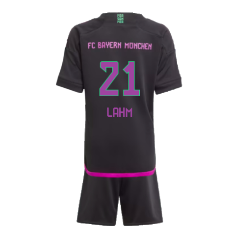 2023-2024 Bayern Munich Away Mini Kit (Lahm 21)