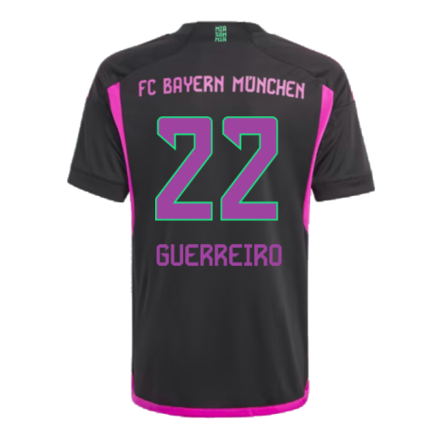 2023-2024 Bayern Munich Away Shirt (Kids) (Guerreiro 22)