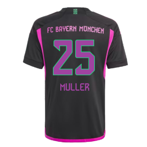 2023-2024 Bayern Munich Away Shirt (Kids) (Muller 25)