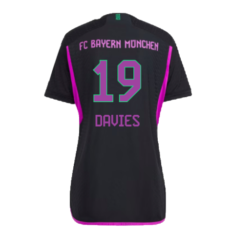 2023-2024 Bayern Munich Away Shirt (Ladies) (Davies 19)