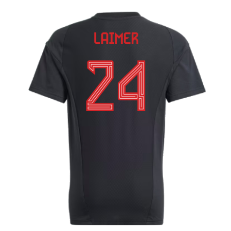 2023-2024 Bayern Munich Core Tee (Black) - Kids (Laimer 24)