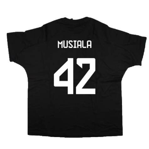 2023-2024 Bayern Munich D4GMD Tee (Black) (Musiala 42)