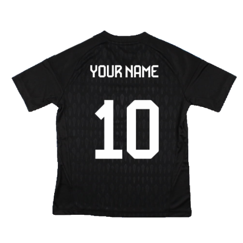 2023-2024 Bayern Munich Goalkeeper Shirt (Black) - Kids (Your Name)