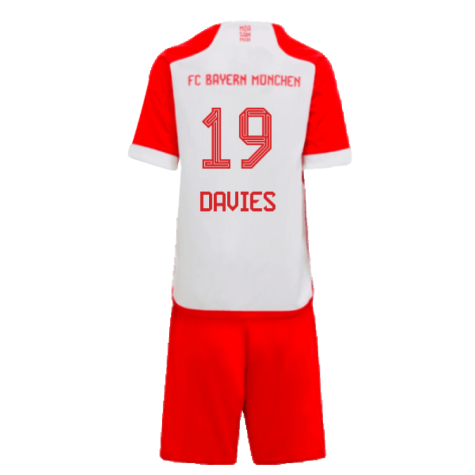 2023-2024 Bayern Munich Home Mini Kit (Davies 19)