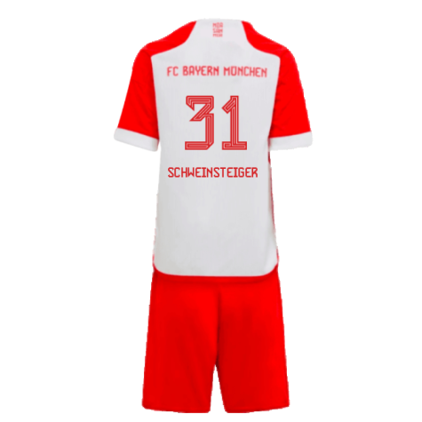 2023-2024 Bayern Munich Home Mini Kit (Schweinsteiger 31)