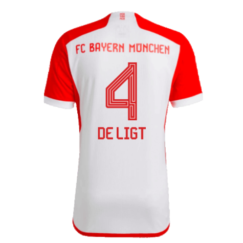 2023-2024 Bayern Munich Home Shirt (De Ligt 4)