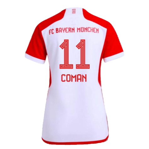 2023-2024 Bayern Munich Home Shirt (Ladies) (Coman 11)