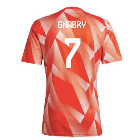 2023-2024 Bayern Munich Pre-Match Shirt (Red) (Gnabry 7)