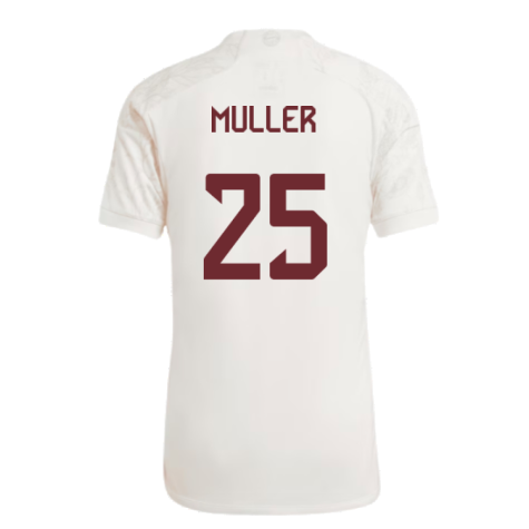 2023-2024 Bayern Munich Third Shirt (Muller 25)