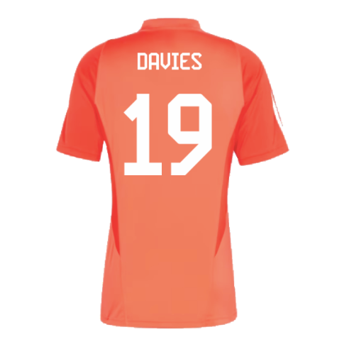 2023-2024 Bayern Munich Training Jersey (Red) (Davies 19)