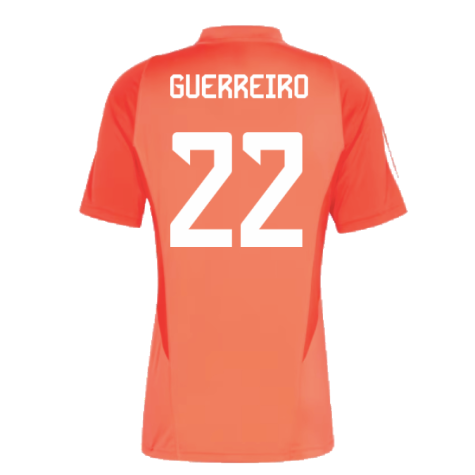 2023-2024 Bayern Munich Training Jersey (Red) (Guerreiro 22)