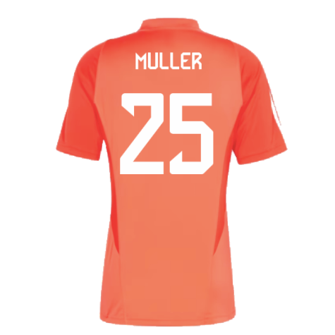 2023-2024 Bayern Munich Training Jersey (Red) (Muller 25)