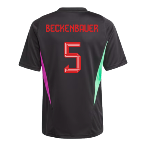 2023-2024 Bayern Munich Training Shirt (Black) - Kids (Beckenbauer 5)