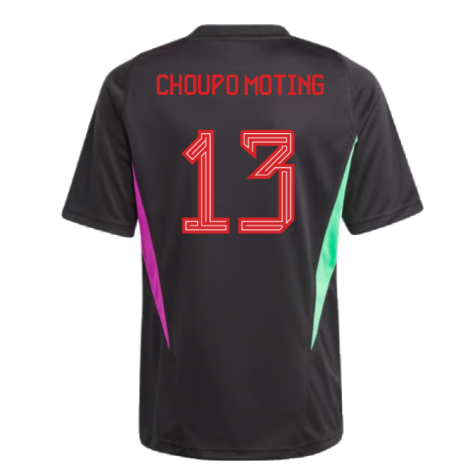 2023-2024 Bayern Munich Training Shirt (Black) - Kids (Choupo Moting 13)