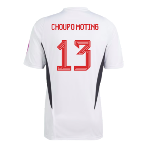 2023-2024 Bayern Munich Training Shirt (White) (Choupo Moting 13)