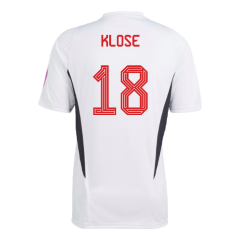 2023-2024 Bayern Munich Training Shirt (White) (Klose 18)