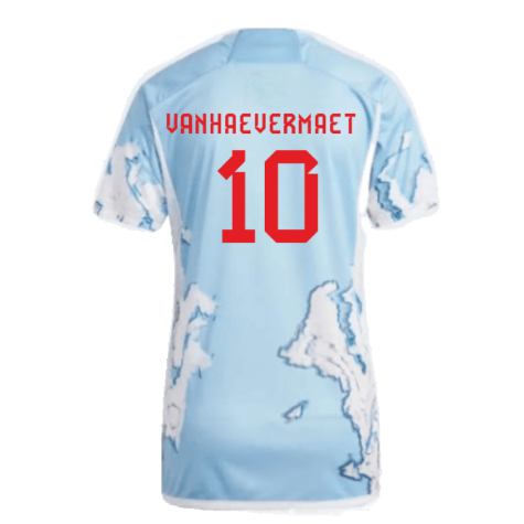 2023-2024 Belgium Away Shirt (Ladies) (Vanhaevermaet 10)