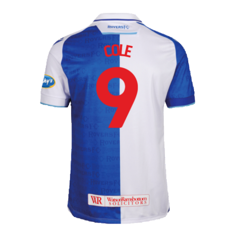 2023-2024 Blackburn Rovers Home Shirt (Cole 9)