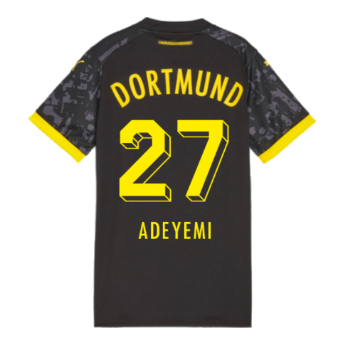 2023-2024 Borussia Dortmund Away Shirt (Ladies) (Adeyemi 27)