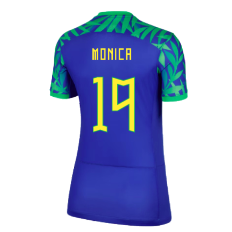 2023-2024 Brazil WWC Away Shirt (Ladies) (Monica 19)