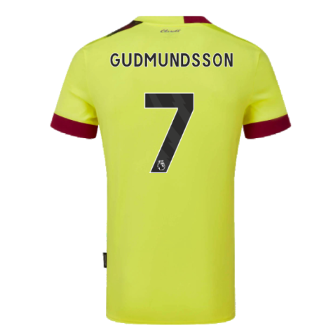 2023-2024 Burnley Away Shirt (GUDMUNDSSON 7)