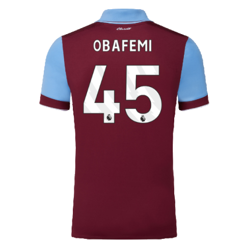 2023-2024 Burnley Home Shirt (OBAFEMI 45)