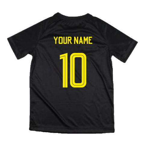 2023-2024 Cameroon Training Tee (Black) (Your Name)