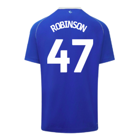 2023-2024 Cardiff City Home Shirt (Robinson 47)