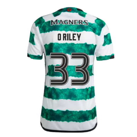 2023-2024 Celtic Home Shirt (O Riley 33)