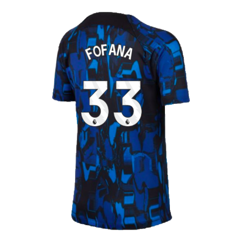 2023-2024 Chelsea Academy Pro Tee (Blue) - Kids (FOFANA 33)