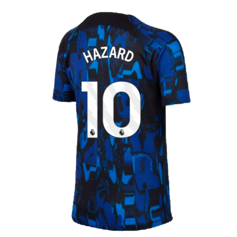 2023-2024 Chelsea Academy Pro Tee (Blue) - Kids (HAZARD 10)